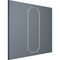 Ekena Millwork 28-in. W x 72-in. H Claremont Panel Moulding Kit Single Panel PMLKCL28X72A - alternate 7